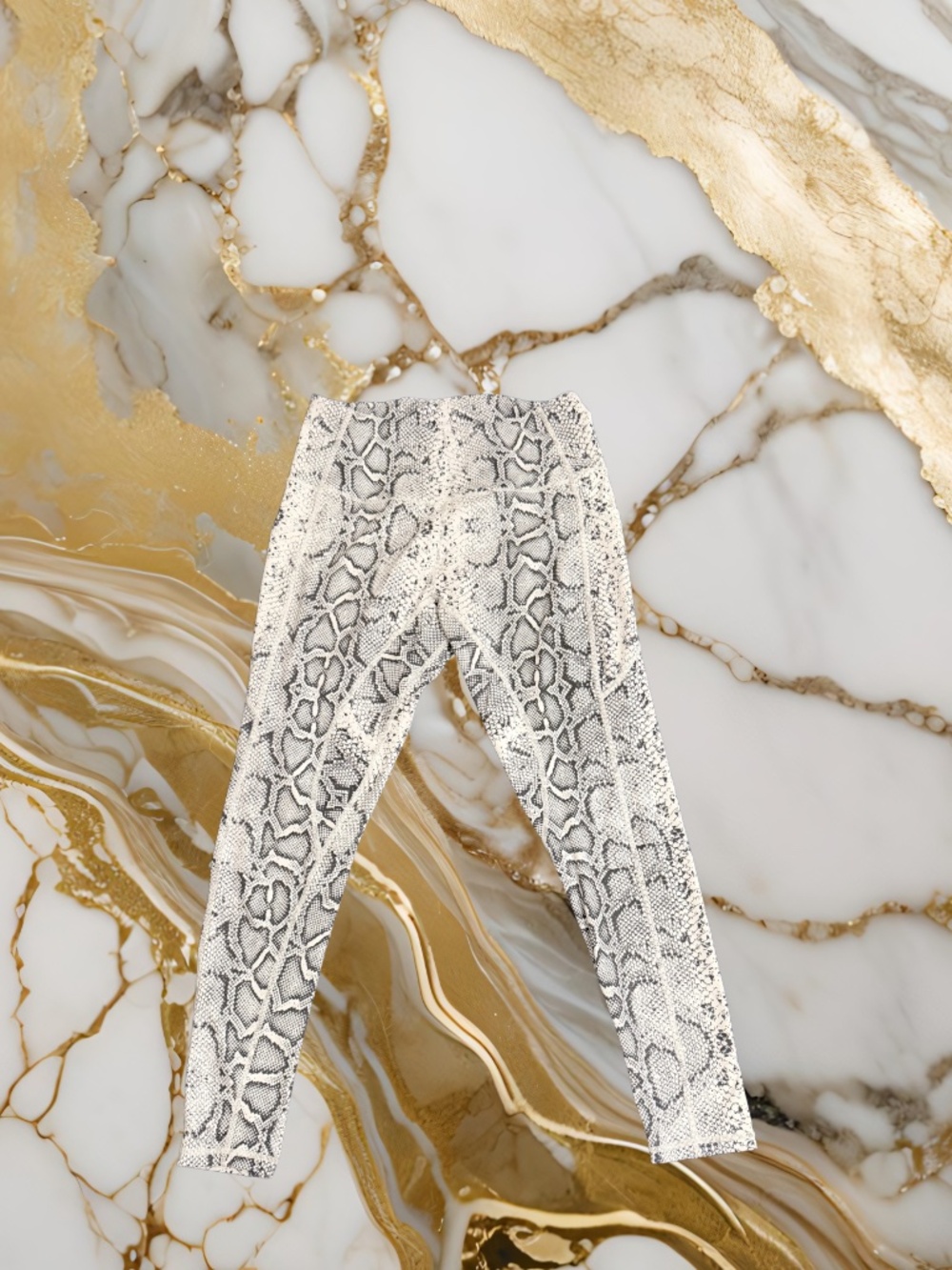 Women's NWOT snake print leggings